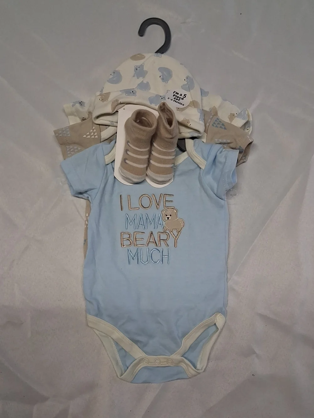 NWT 5 Piece Set For Baby Boy 3-6mth